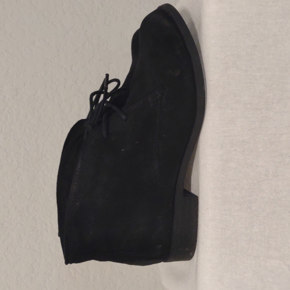 MIA bootie in black suede leather upper. Size 7M - Picture 2 of 11